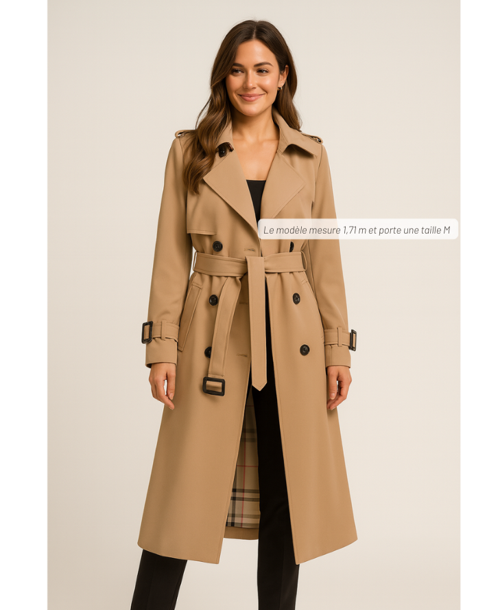 Maison Valmont™ | Trench Élégance Intemporelle