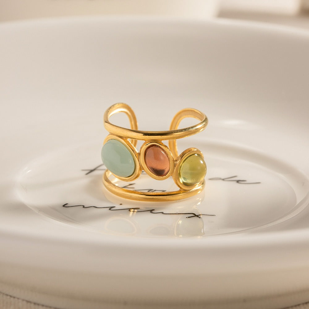 Maison valmont™ | bague trio élégante