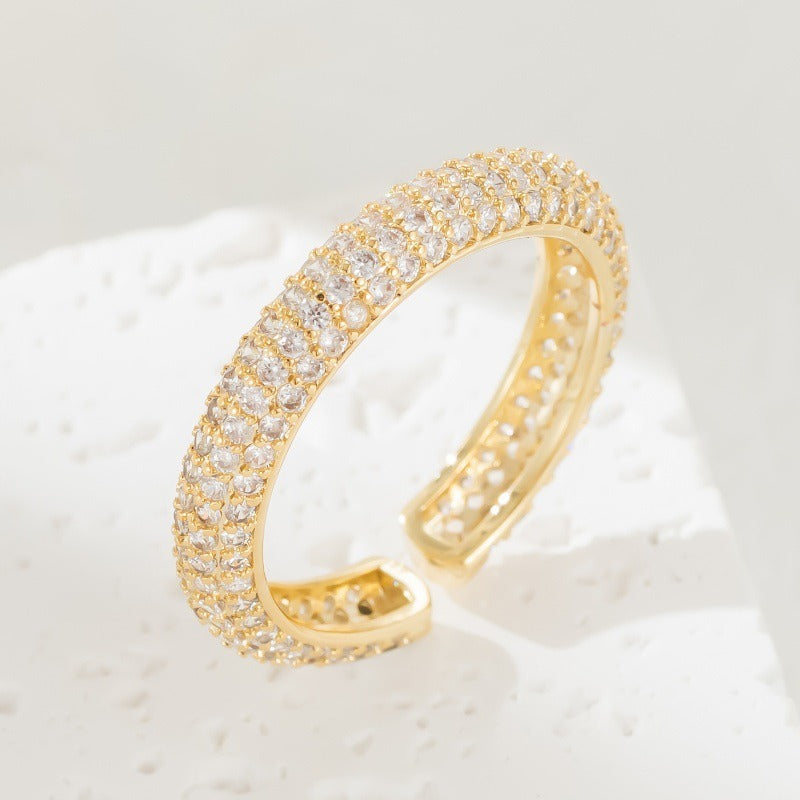 Maison valmont™ | bague éternité lumière