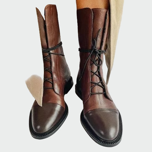 Maison Valmont™ | Bottes Élégantes en Cuir