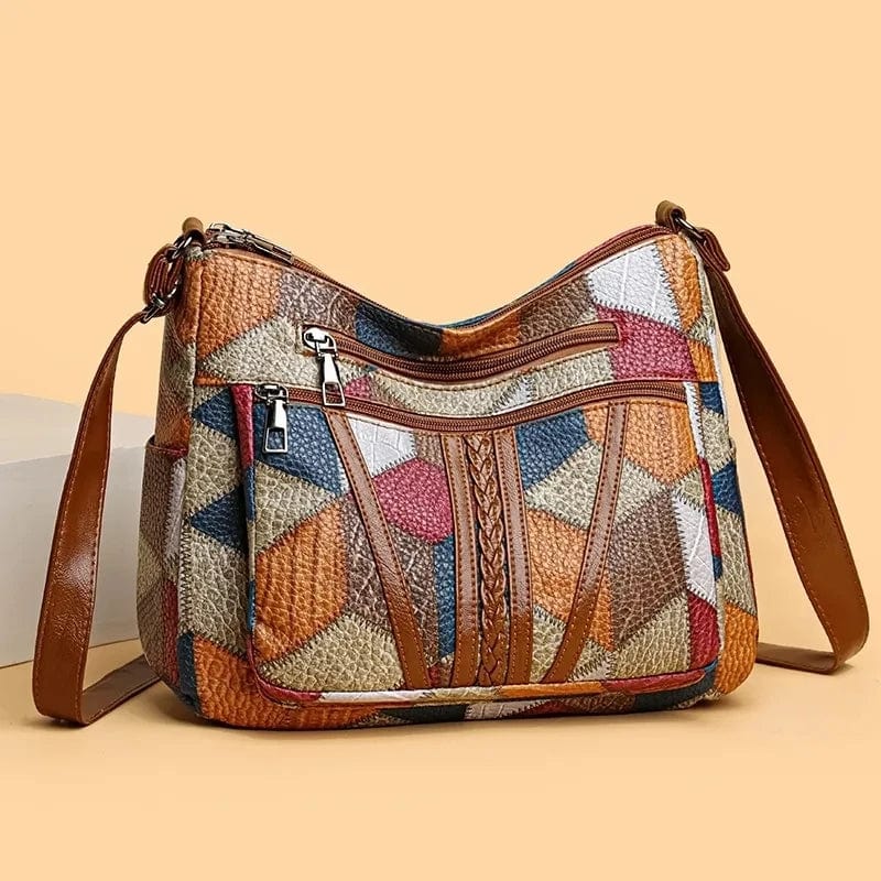 Maison Valmont™ | Sac Cuir Mosaïque Classique