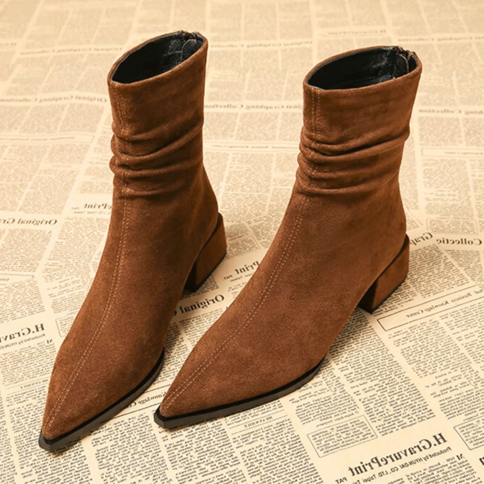 Maison Valmont™ | Bottines Suédine