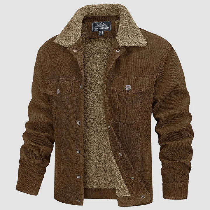 Veste pour Homme – Allure Structurée au Quotidien, Coloris Brun