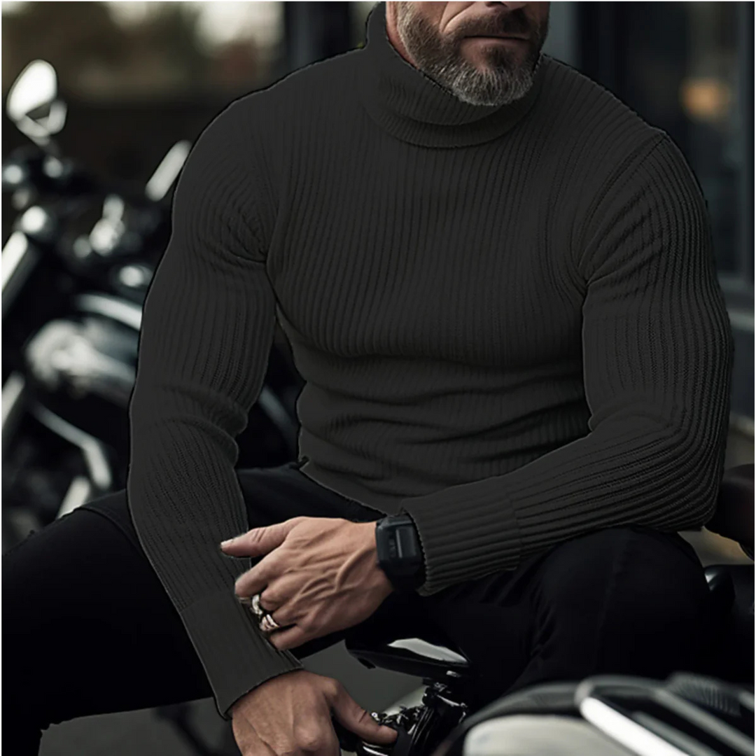 Pull Col Roule pour Homme – Chaleur Et Polyvalence Au Quotidien