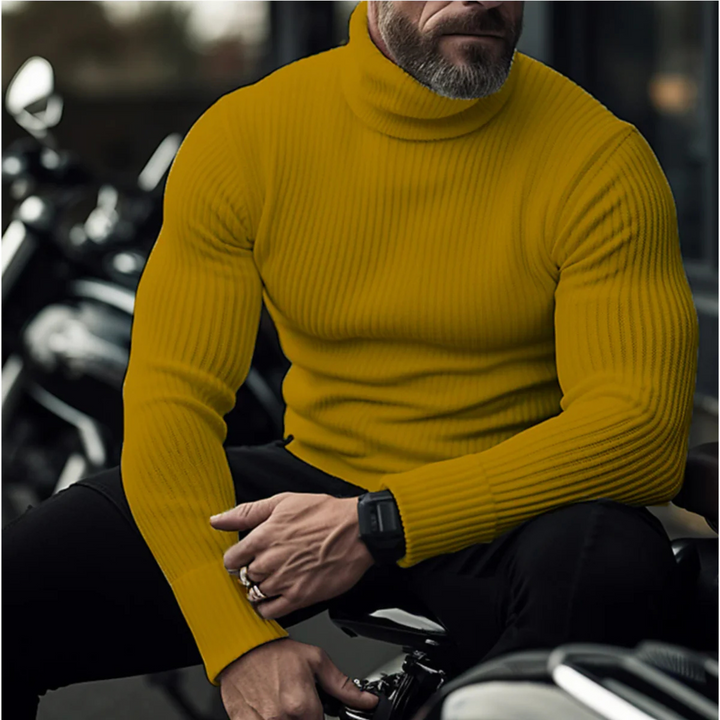 Pull Col Roule pour Homme – Chaleur Et Polyvalence Au Quotidien