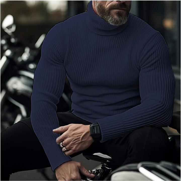 Pull Col Roule pour Homme – Chaleur Et Polyvalence Au Quotidien