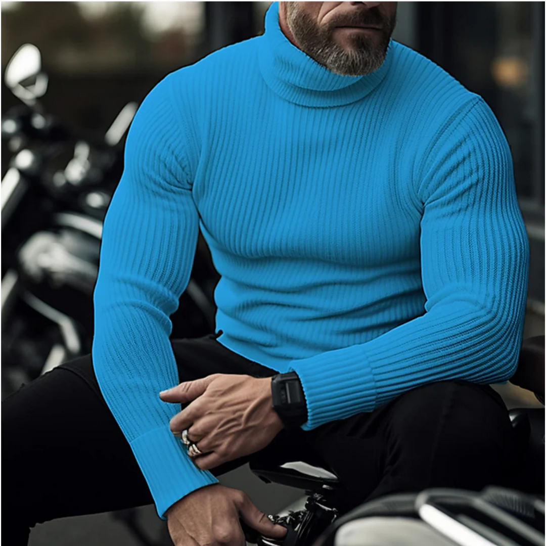 Pull Col Roule pour Homme – Chaleur Et Polyvalence Au Quotidien