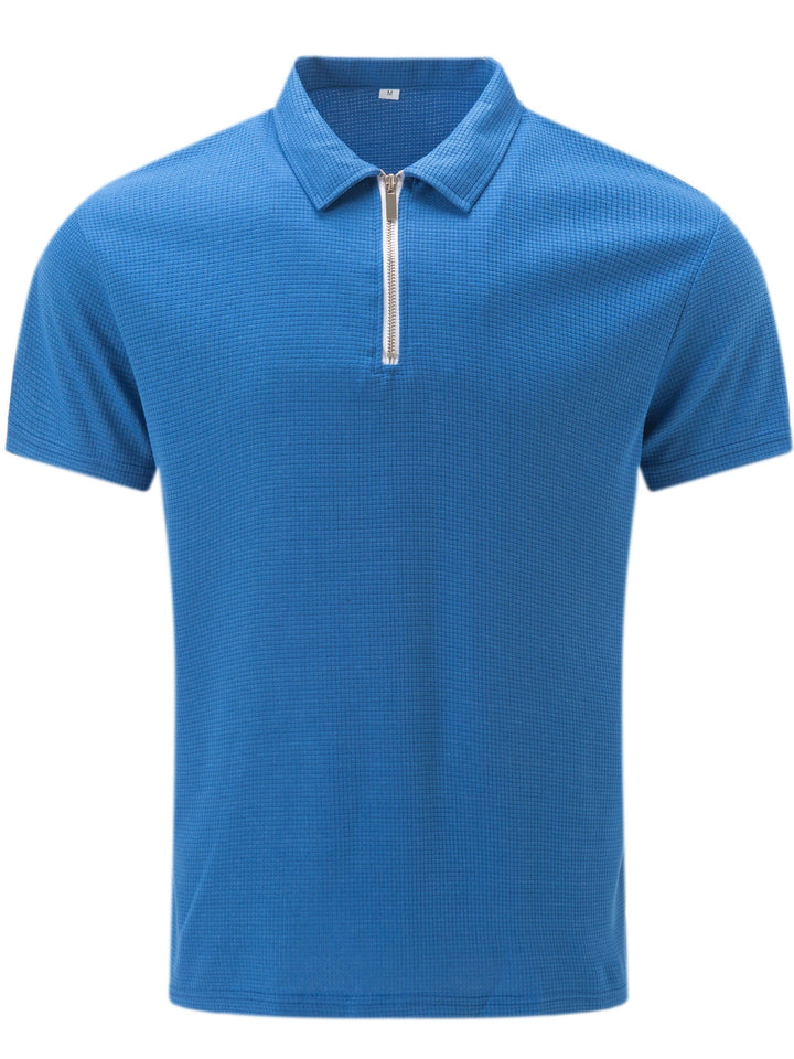 Polo pour Homme – Polo D Été À Fermeture Éclair