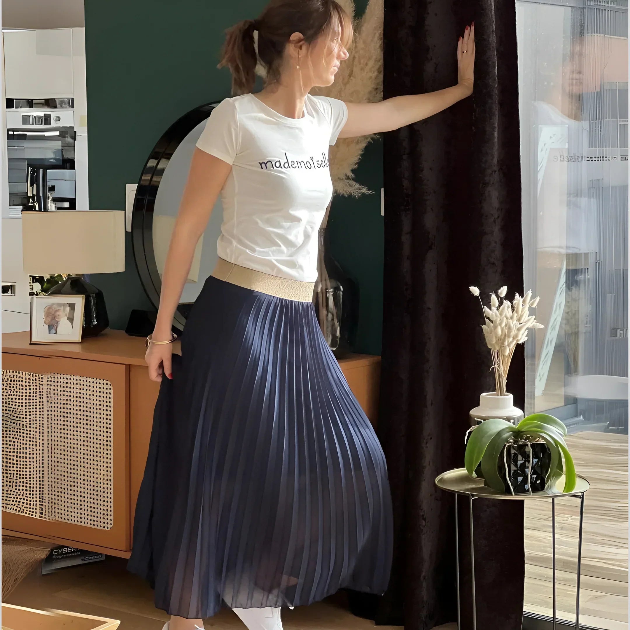 Bleu marine / Taille unique