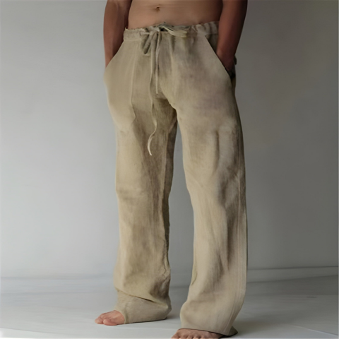 Pantalon Droit pour Homme – Grande Taille