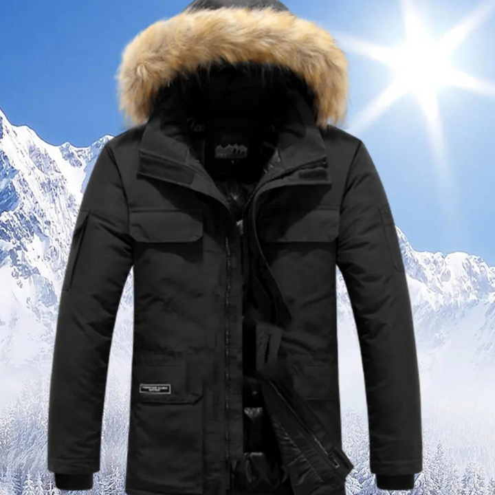 Veste pour Homme – Veste Parka D Hiver Avec Capuche