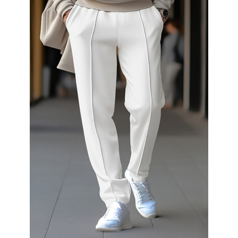 Pantalon Droit pour Homme – Allure Sobre et Moderne du Jour au Soir