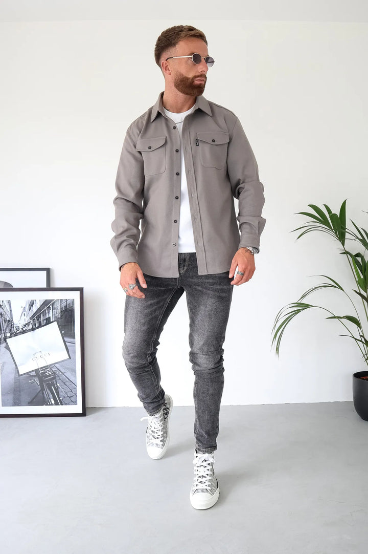 Chemise Structurée pour Homme – Allure Nette au Quotidien au Fil des Saisons