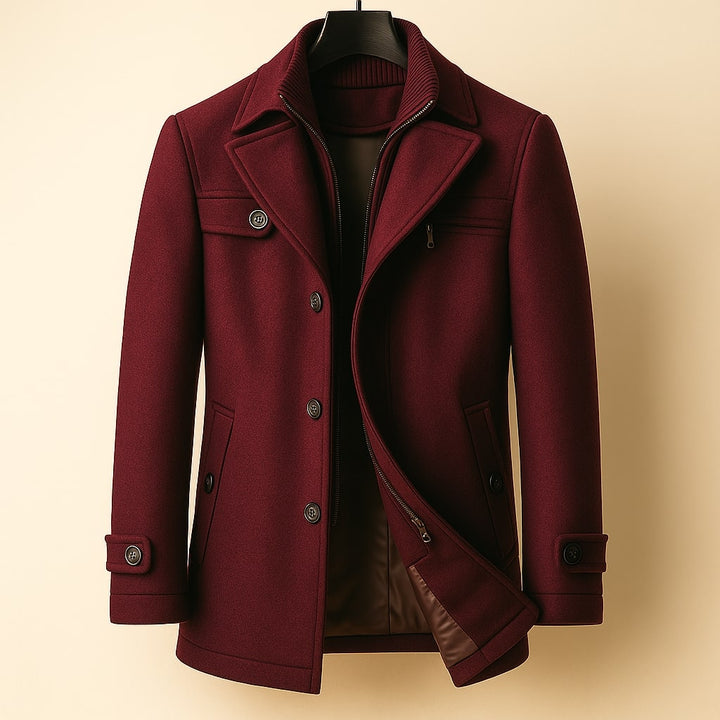 Manteau pour Homme – Coupe Nette pour la Saison Froide en Toute Saison