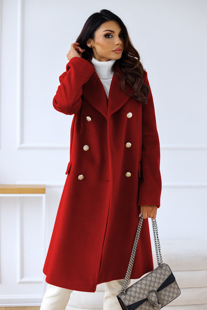 Manteau pour Femme – Manteau Long Élégant Et Ample