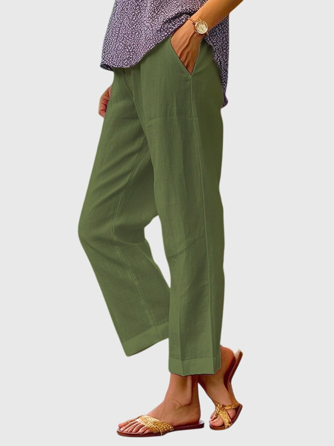 Pantalon Droit pour Femme – Coupe Droite et Intemporelle au Quotidien