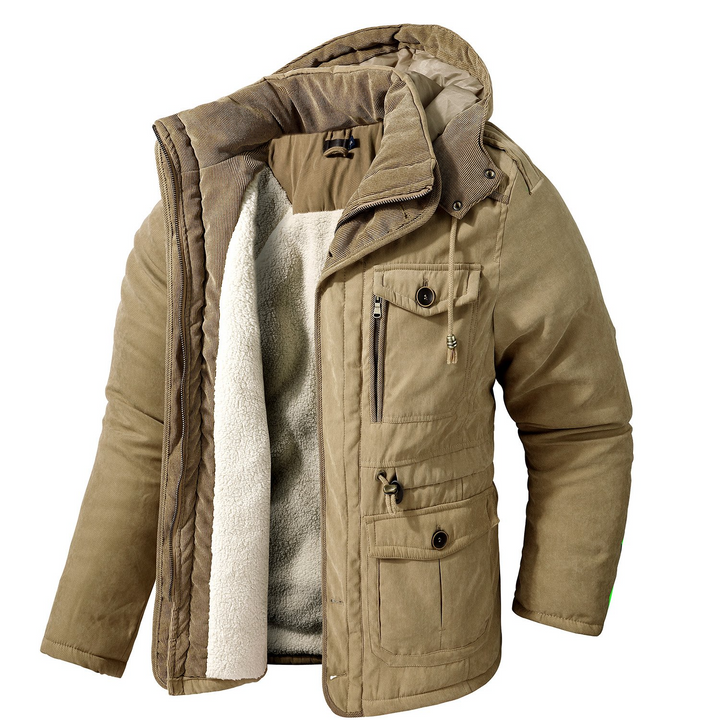 Manteau pour Homme – Silhouette Hivernale Raffinée pour Chaque Jour, Coloris Noir