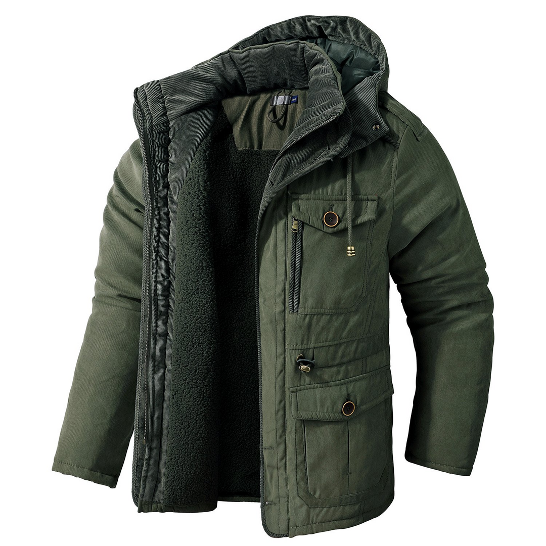 Manteau pour Homme – Silhouette Hivernale Raffinée pour Chaque Jour, Coloris Noir