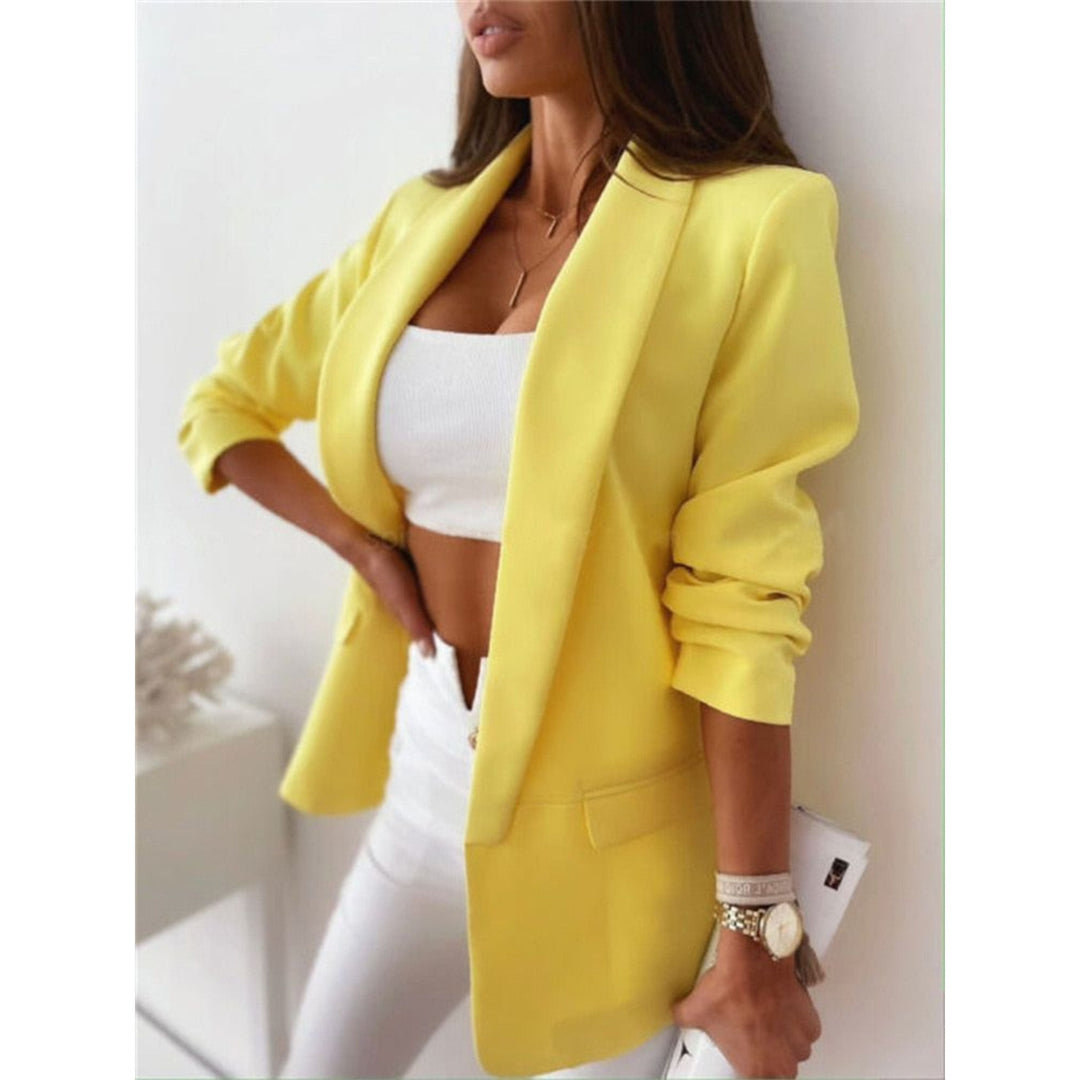 Veste Structurée pour Femme – Blazer Coupe Classique