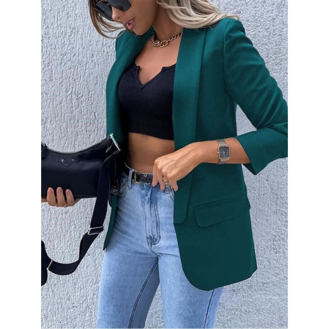 Veste Structurée pour Femme – Blazer Coupe Classique