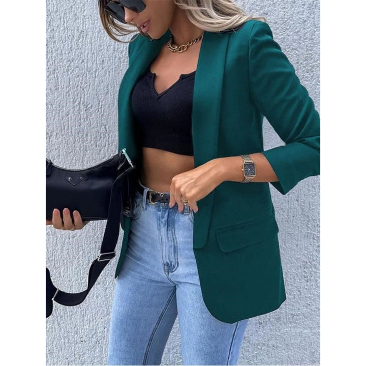 Veste Structurée pour Femme – Blazer Coupe Classique