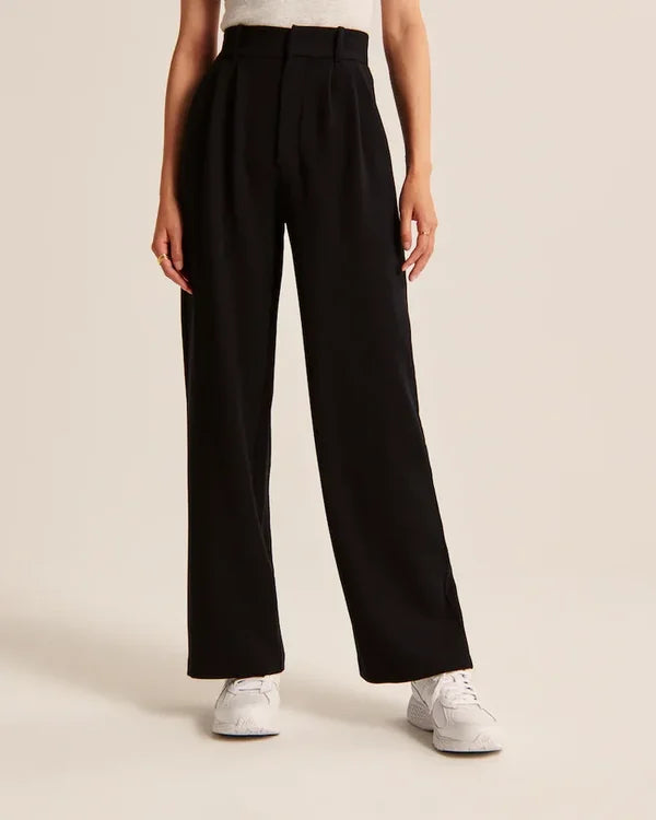 Pantalon Fluide pour Femme – Allure Nette du Jour au Soir en Toute Saison