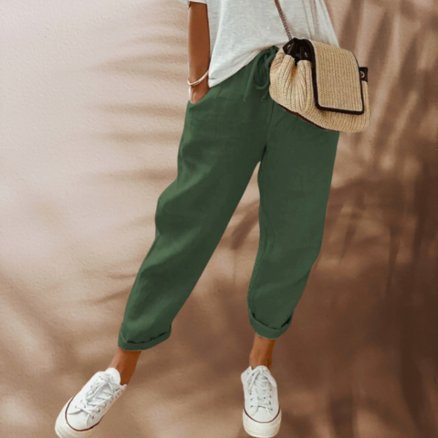 Pantalon Fluide pour Femme – Coupe Décontractée et Soignée au Fil des Saisons
