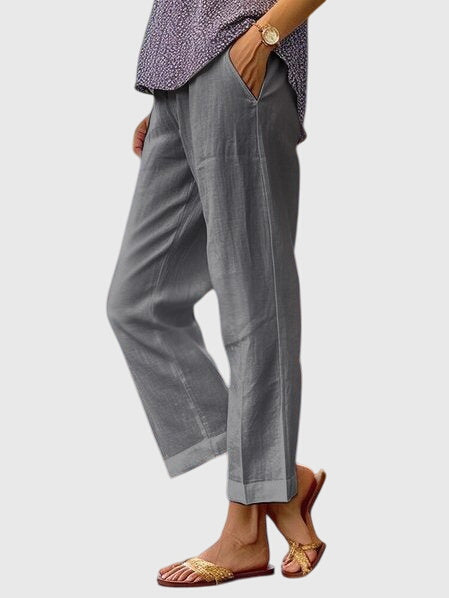 Pantalon Droit pour Femme – Coupe Droite et Intemporelle au Quotidien