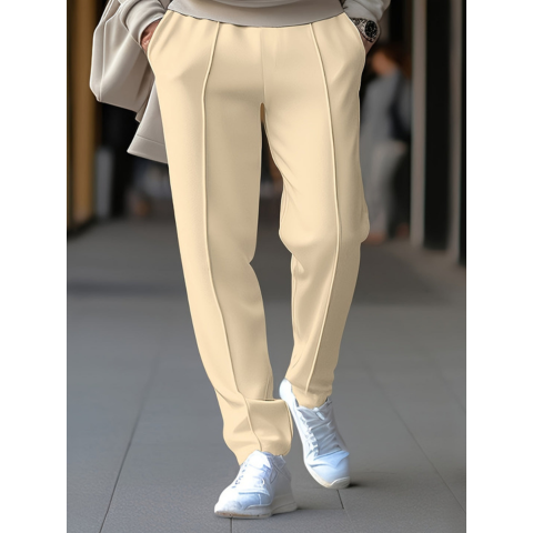 Pantalon Droit pour Homme – Allure Sobre et Moderne du Jour au Soir