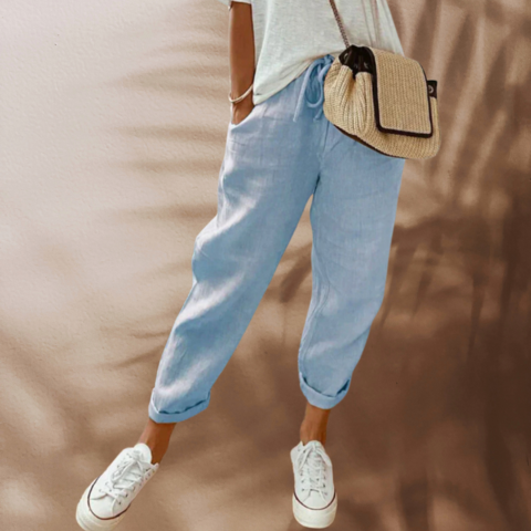 Pantalon Fluide pour Femme – Coupe Décontractée et Soignée au Fil des Saisons