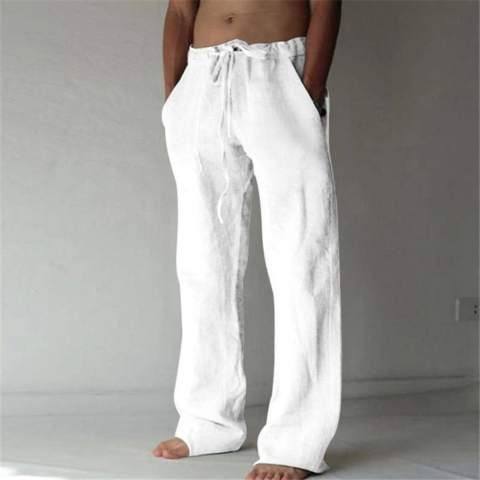 Pantalon Droit pour Homme – Grande Taille