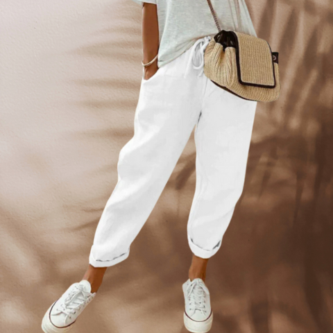 Pantalon Fluide pour Femme – Coupe Décontractée et Soignée au Fil des Saisons