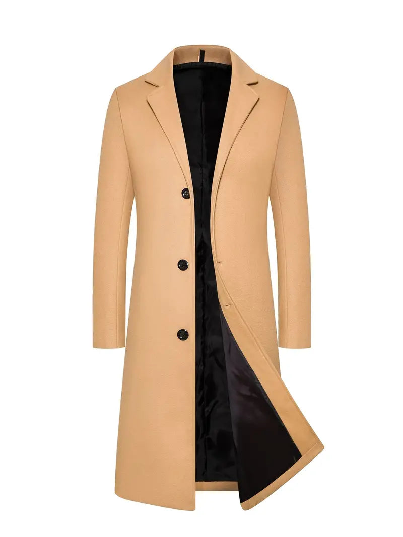 Manteau pour Homme – Manteau D Hiver Long À Col