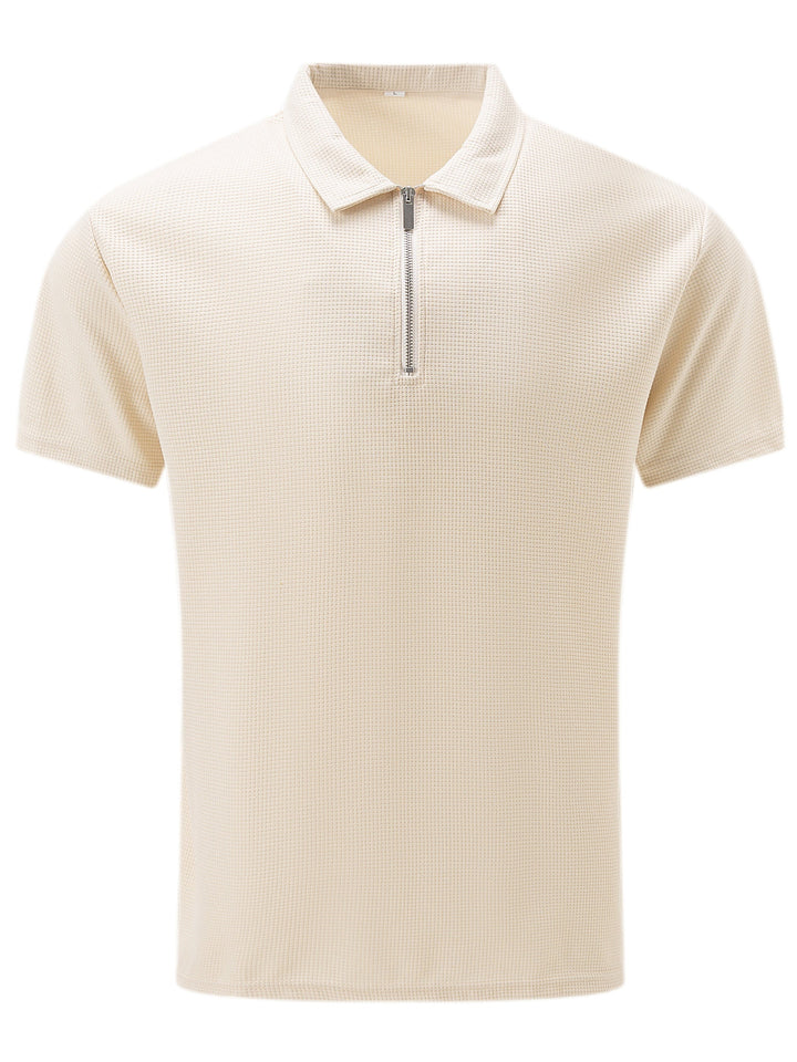 Polo pour Homme – Polo D Été À Fermeture Éclair