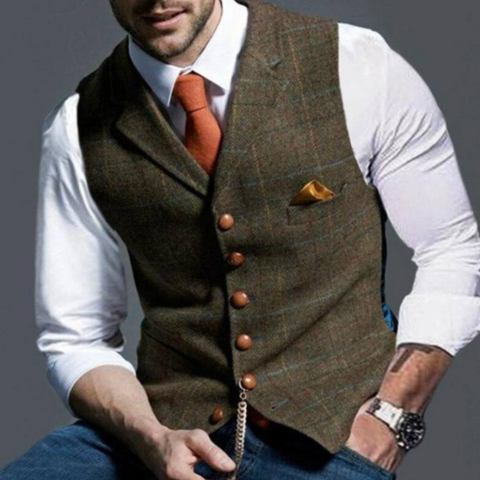 Gilet en Maille pour Homme – Coupe Fluide et Raffinée pour Chaque Jour