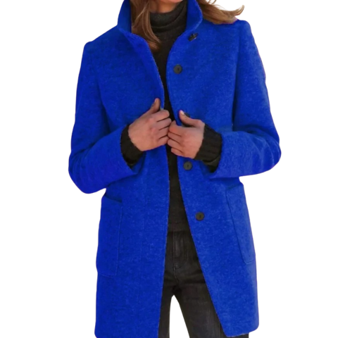 Manteau pour Femme – Coupe Nette pour la Saison Froide du Jour au Soir