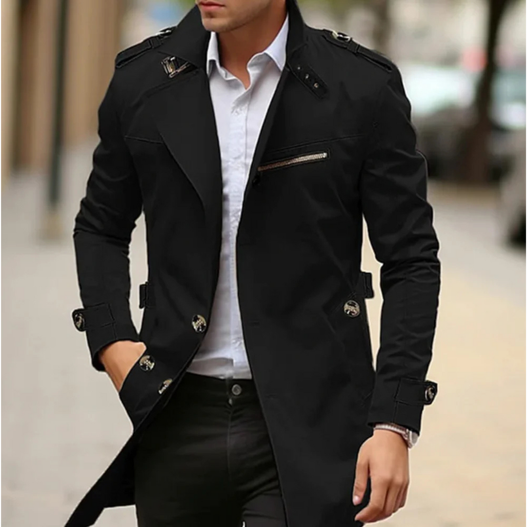 Manteau pour Homme – Tissu Déperlant Et Protection Anti Pluie