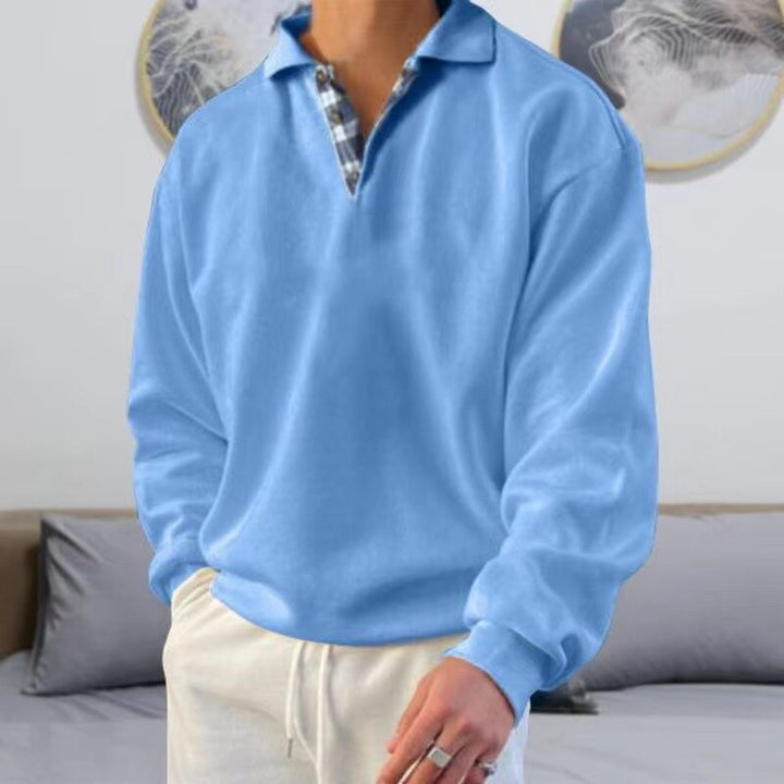 Pull pour Homme – Coupe Nette pour la Saison Froide du Jour au Soir