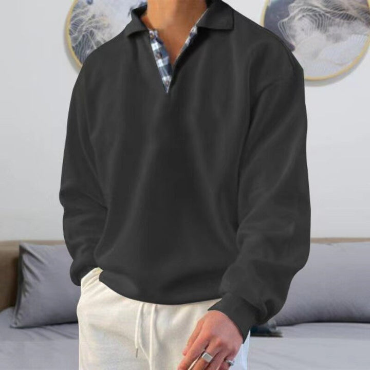 Pull pour Homme – Coupe Nette pour la Saison Froide du Jour au Soir