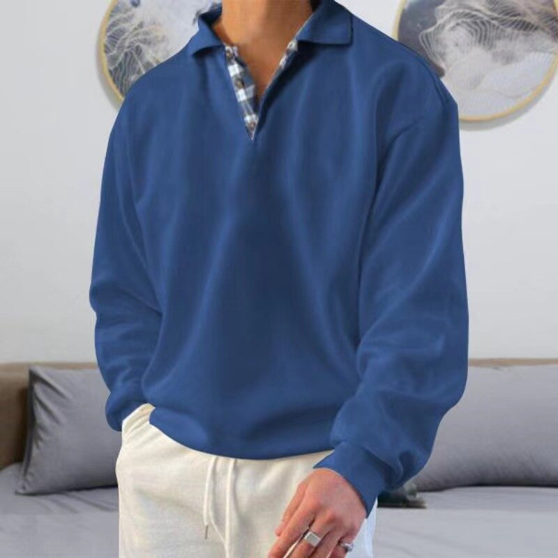 Pull pour Homme – Coupe Nette pour la Saison Froide du Jour au Soir