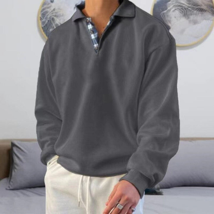 Pull pour Homme – Coupe Nette pour la Saison Froide du Jour au Soir