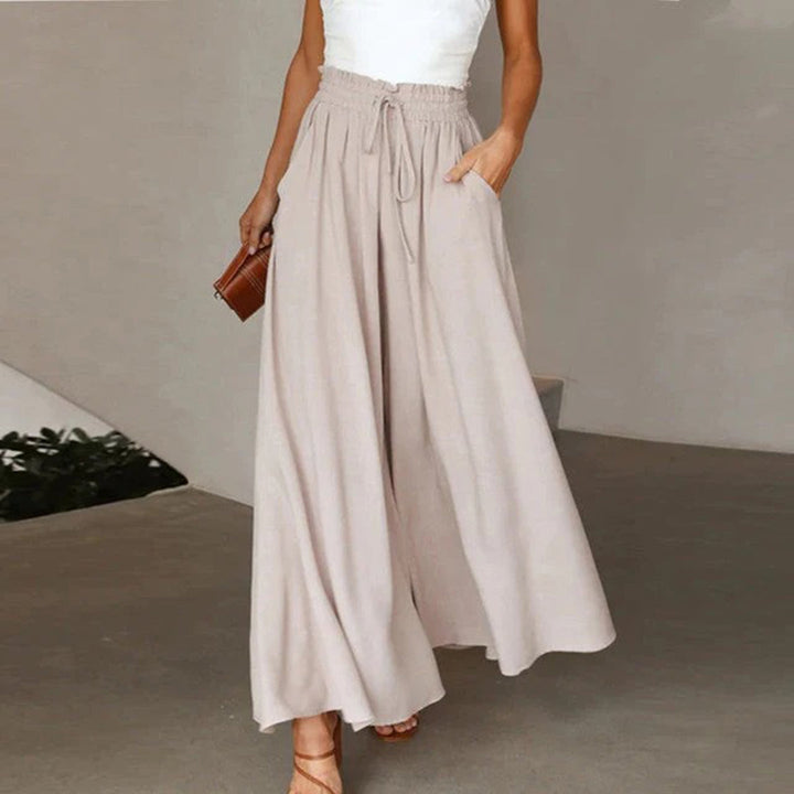 Pantalon Droit pour Femme – Taille Haute