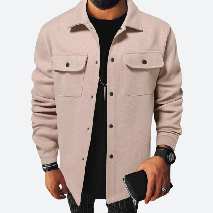 Chemise Structurée pour Homme – Coupe Nette du Bureau au Weekend au Quotidien