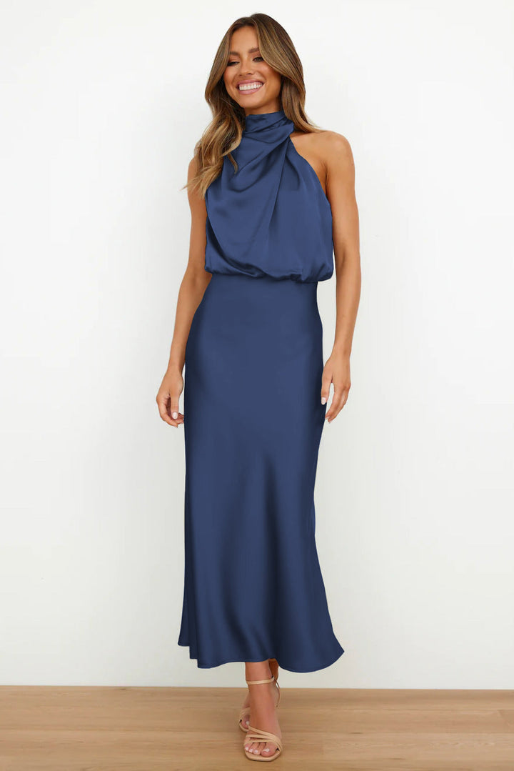 Robe Longue pour Femme – Silhouette Intemporelle en Toute Saison, Coloris Vert Clair