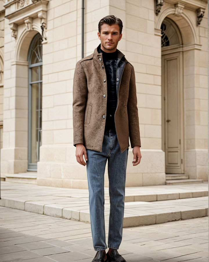 Trench pour Homme – Coupe Nette pour Chaque Saison pour Toutes les Occasions