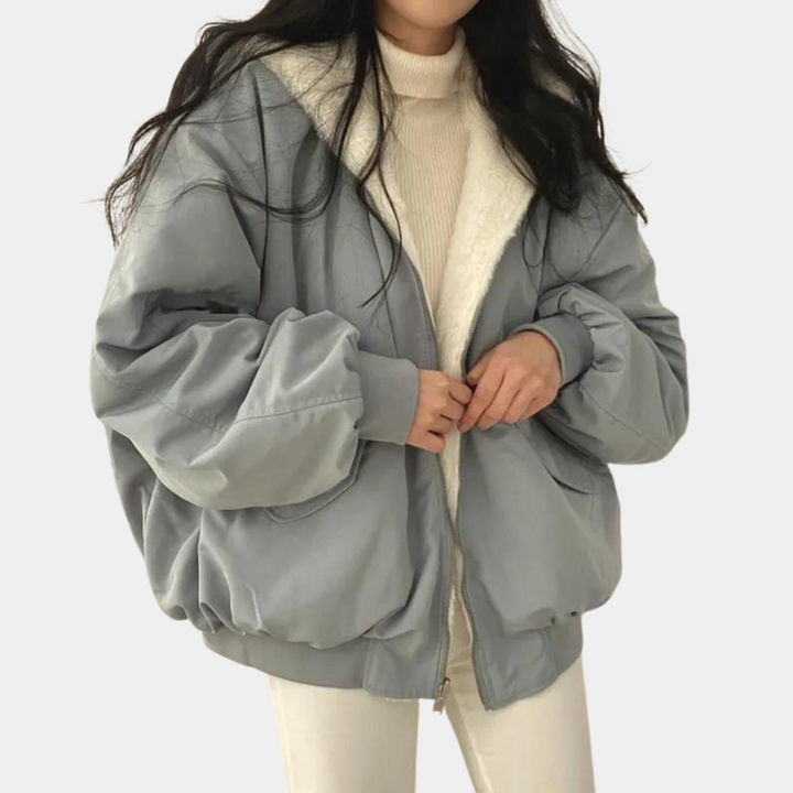 Manteau pour Femme – Manteau D Hiver Doublé Avec Capuche