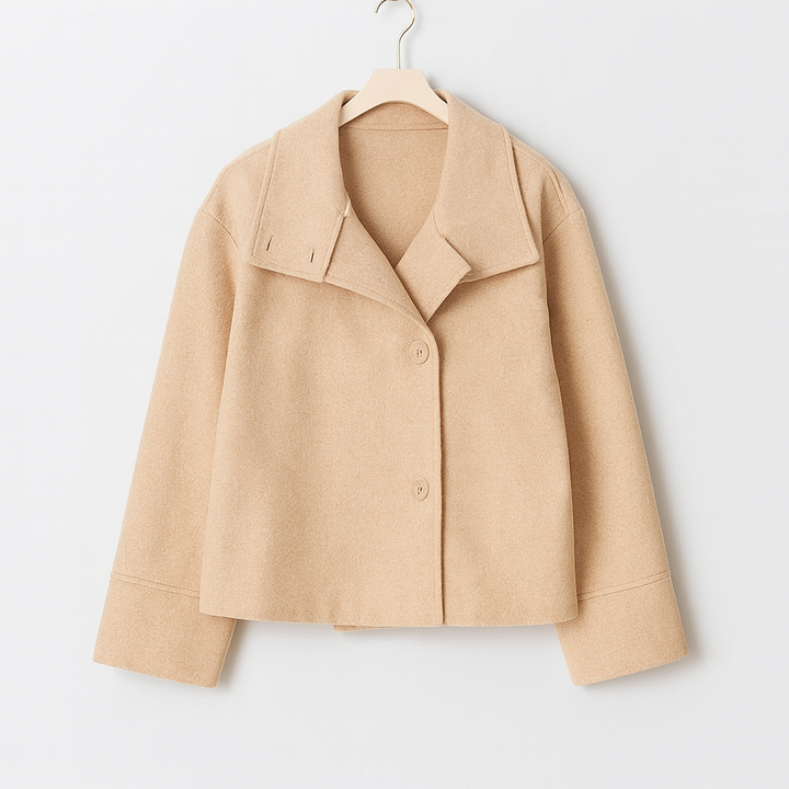 Manteau pour Femme – Ligne Épurée et Chaleureuse au Quotidien, Coloris Noir