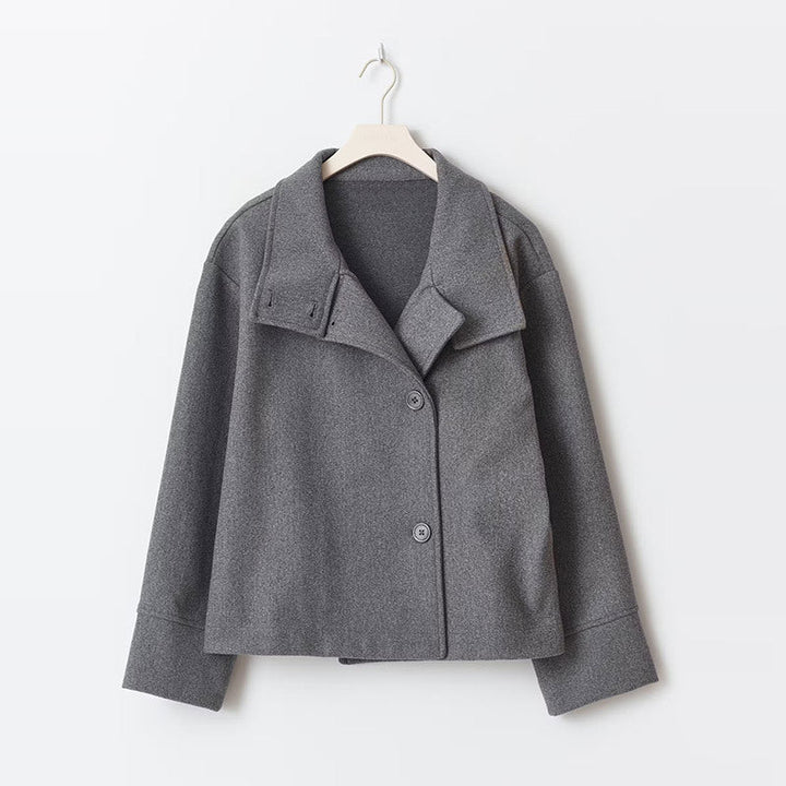 Manteau pour Femme – Ligne Épurée et Chaleureuse au Quotidien, Coloris Noir