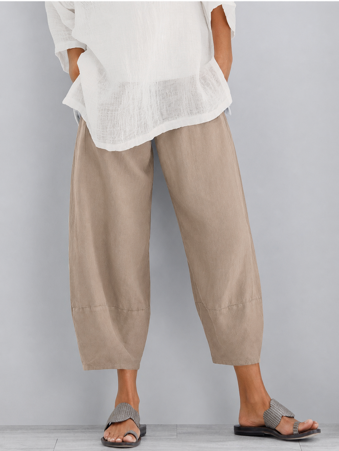 Beige / 5XL