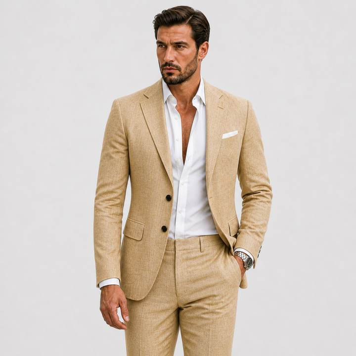 Veste Structurée pour Homme – Costume D Été